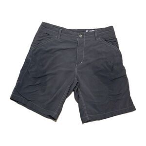 Kuhl Renegade Ramblr Hiking Shorts Mens 36 Lightweight Nylon Stretch Blend Gray